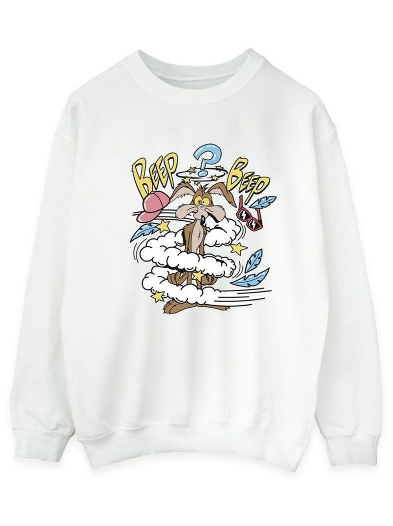 Looney Tunes - Sweat Blanc - Kiabi