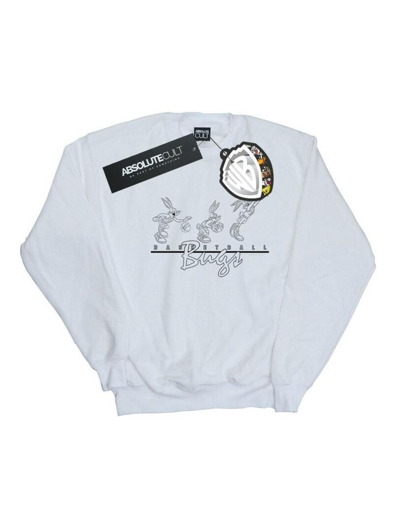 Looney Tunes - Sweat Blanc - Kiabi