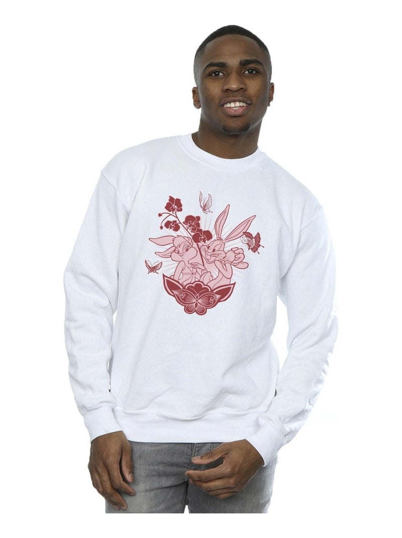 Looney Tunes - Sweat Blanc - Kiabi