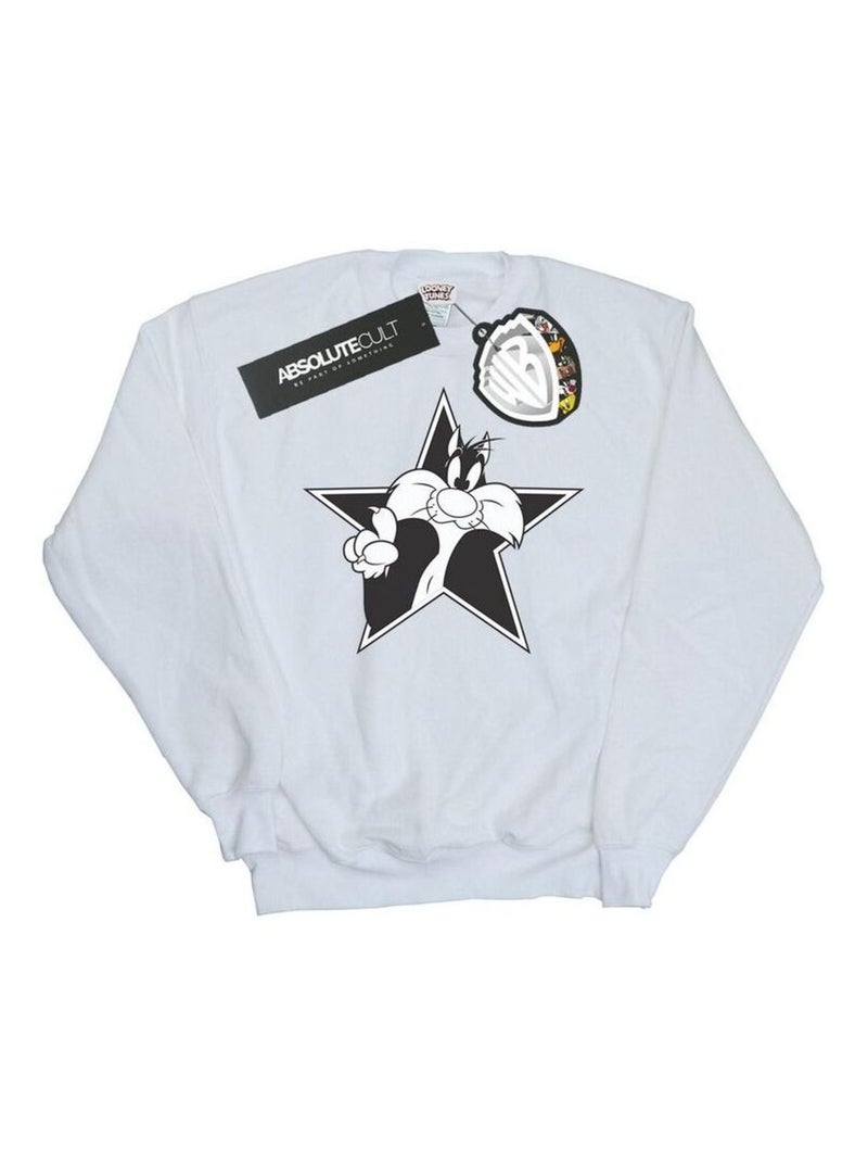 Looney Tunes - Sweat Blanc - Kiabi