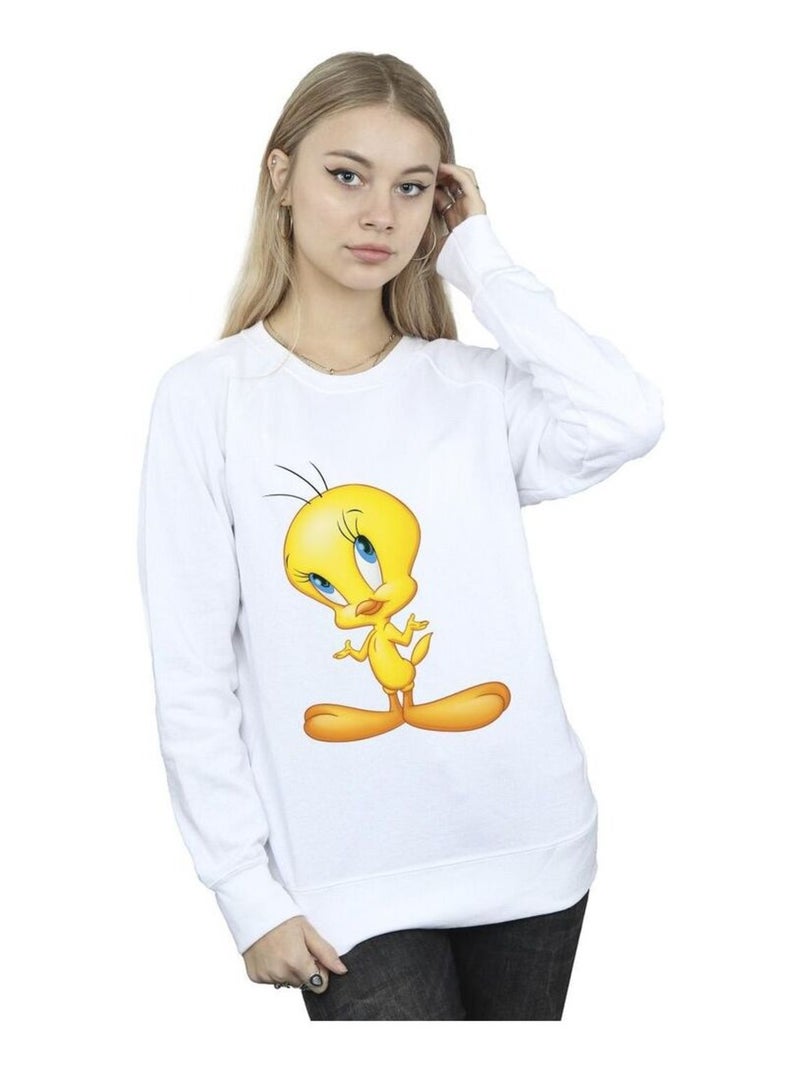 Looney Tunes - Sweat Blanc - Kiabi