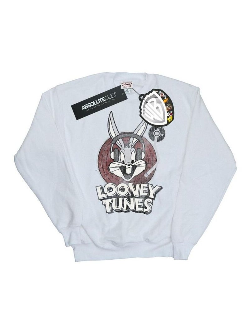 Looney Tunes - Sweat Blanc - Kiabi