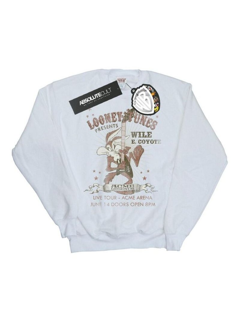 Looney Tunes - Sweat Blanc - Kiabi