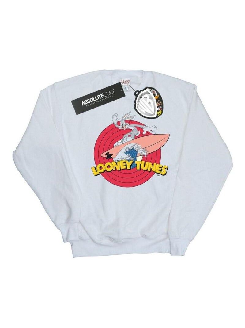 Looney Tunes - Sweat Blanc - Kiabi