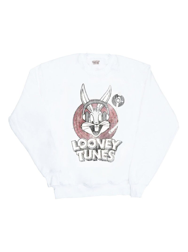 Looney Tunes - Sweat Blanc - Kiabi