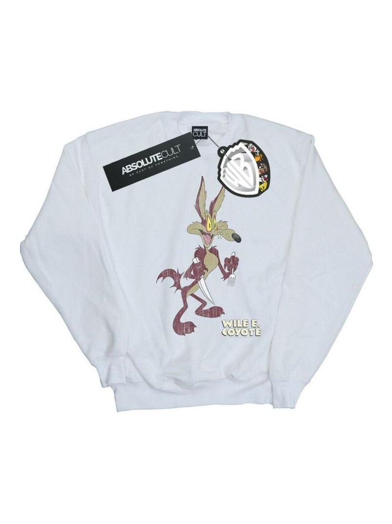 Looney Tunes - Sweat Blanc - Kiabi