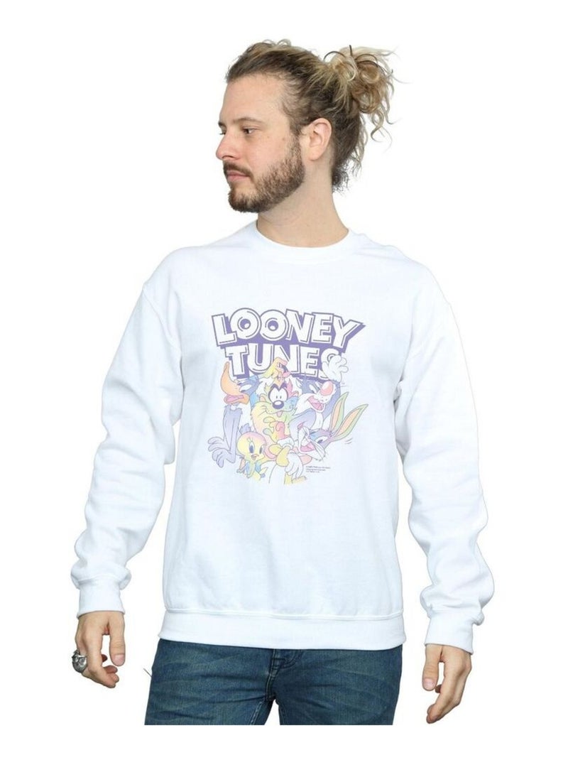 Looney Tunes - Sweat Blanc - Kiabi