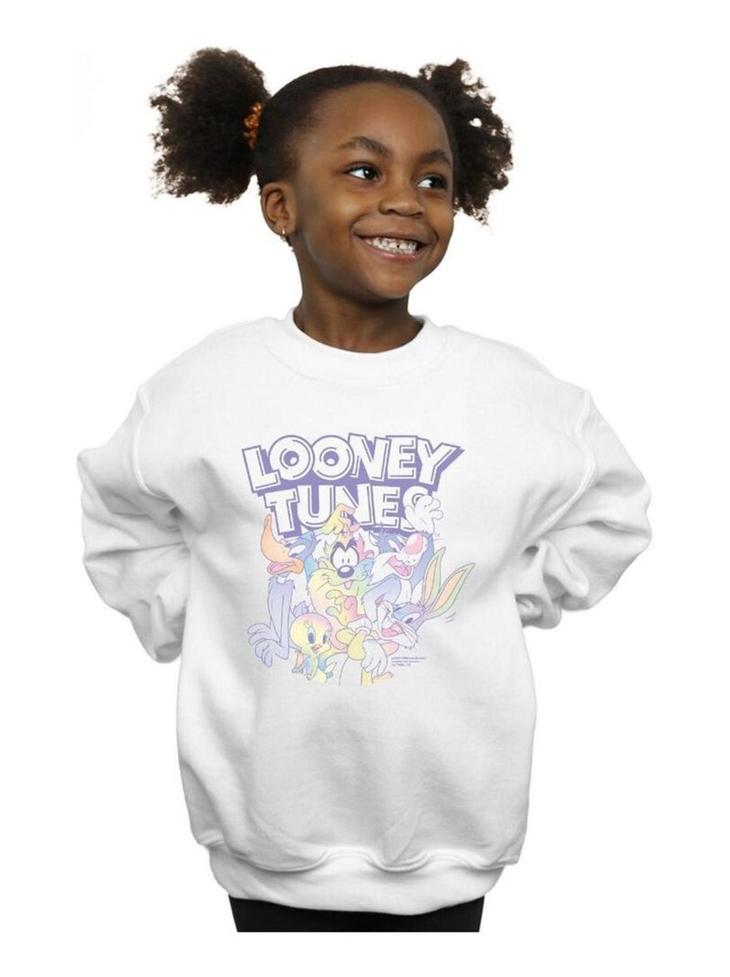Looney Tunes - Sweat Blanc - Kiabi