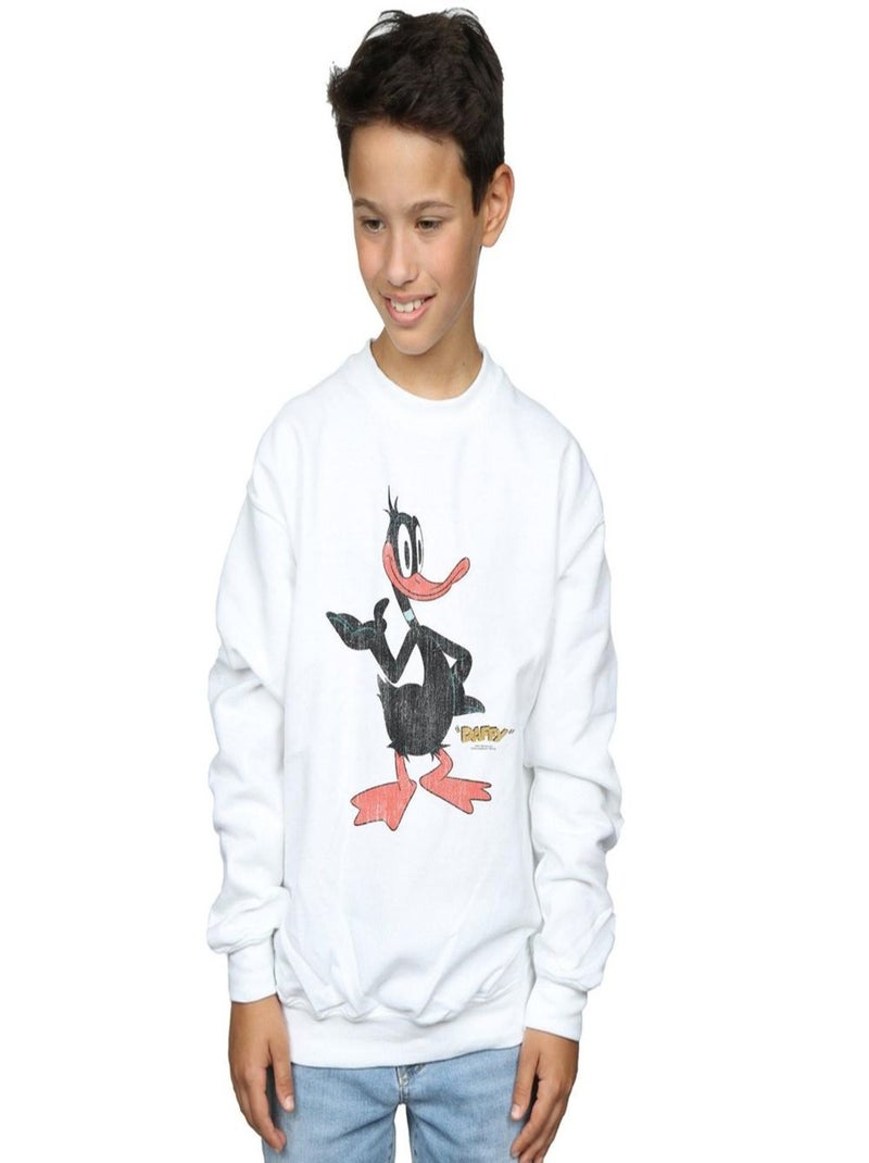 Looney Tunes - Sweat Blanc - Kiabi