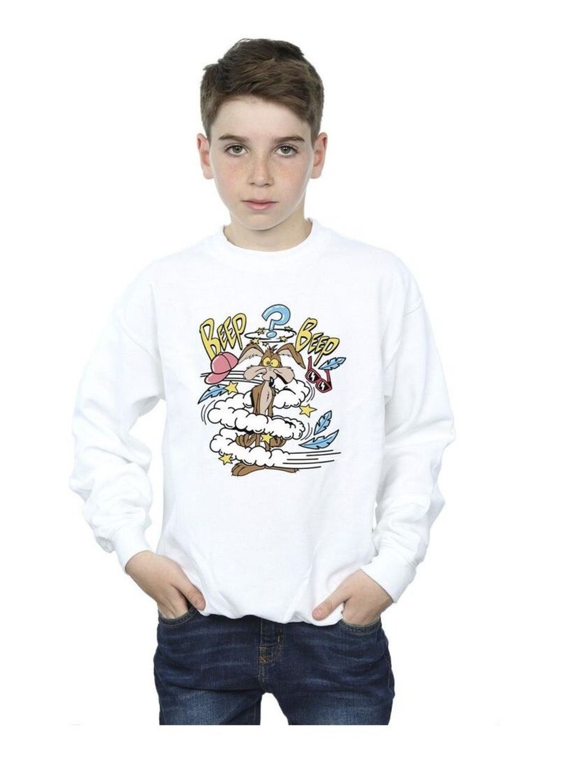 Looney Tunes - Sweat Blanc - Kiabi