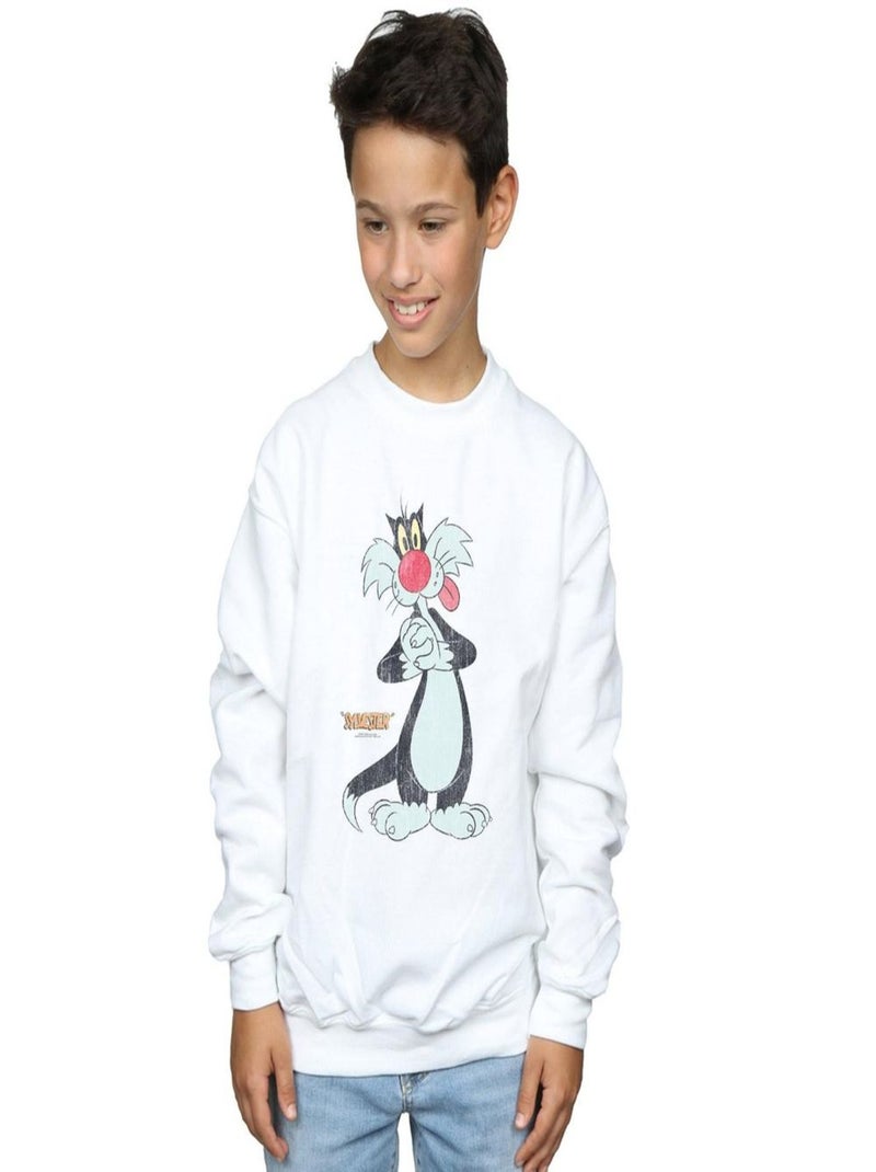 Looney Tunes - Sweat Blanc - Kiabi
