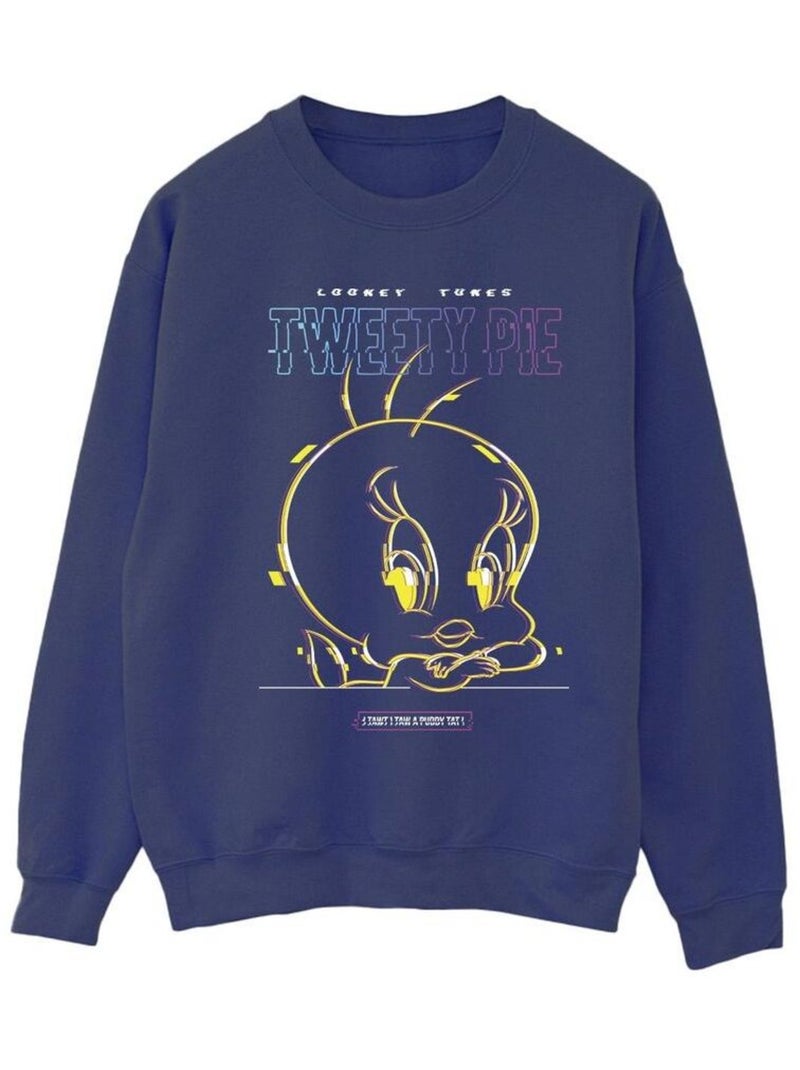 Looney Tunes - Sweat Bleu marine - Kiabi