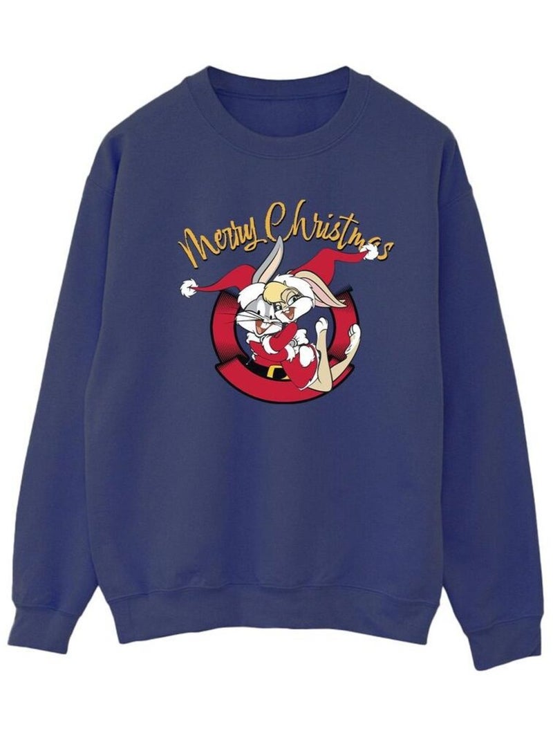 Looney Tunes - Sweat Bleu marine - Kiabi