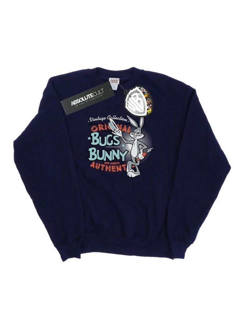 Looney Tunes - Sweat Bleu marine - Kiabi