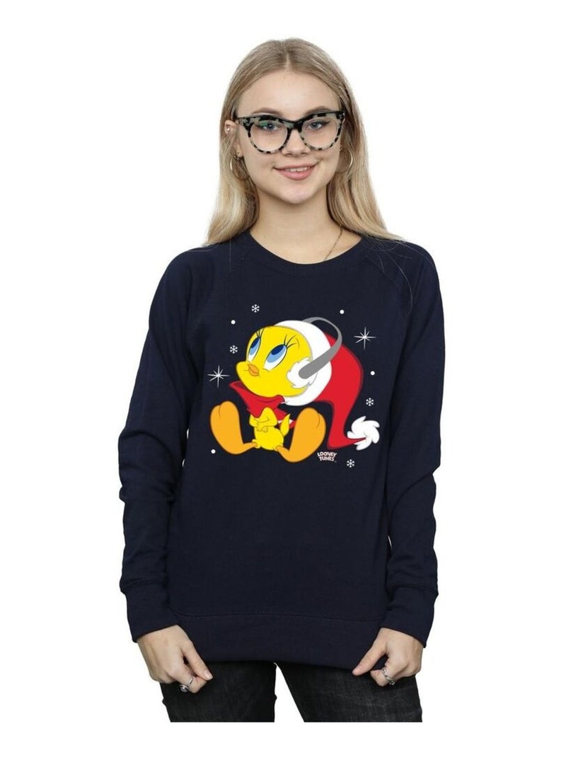 Looney Tunes - Sweat Bleu marine - Kiabi