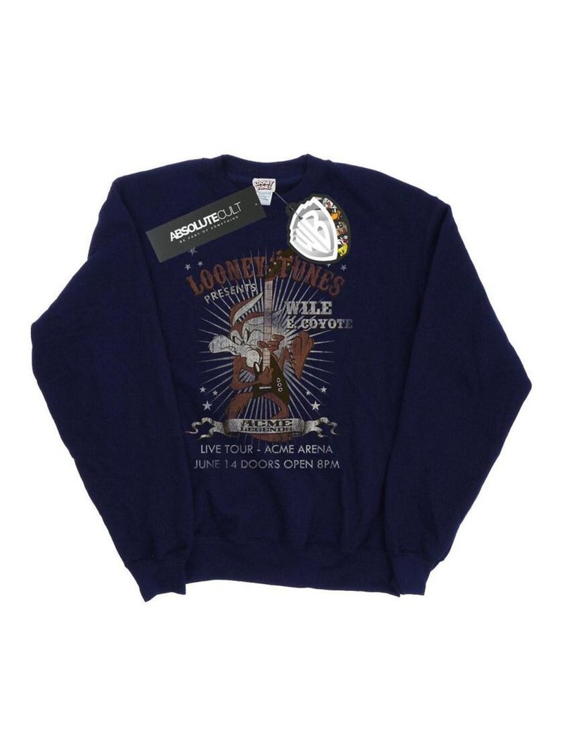 Looney Tunes - Sweat Bleu marine - Kiabi