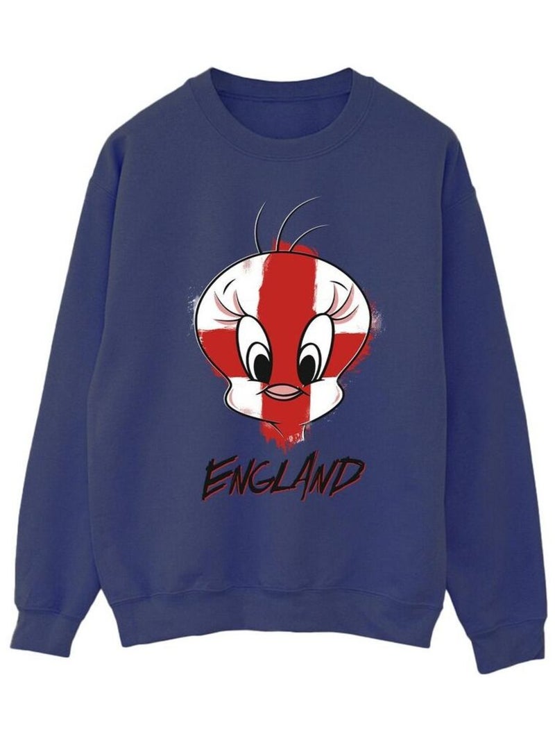 Looney Tunes - Sweat Bleu marine - Kiabi