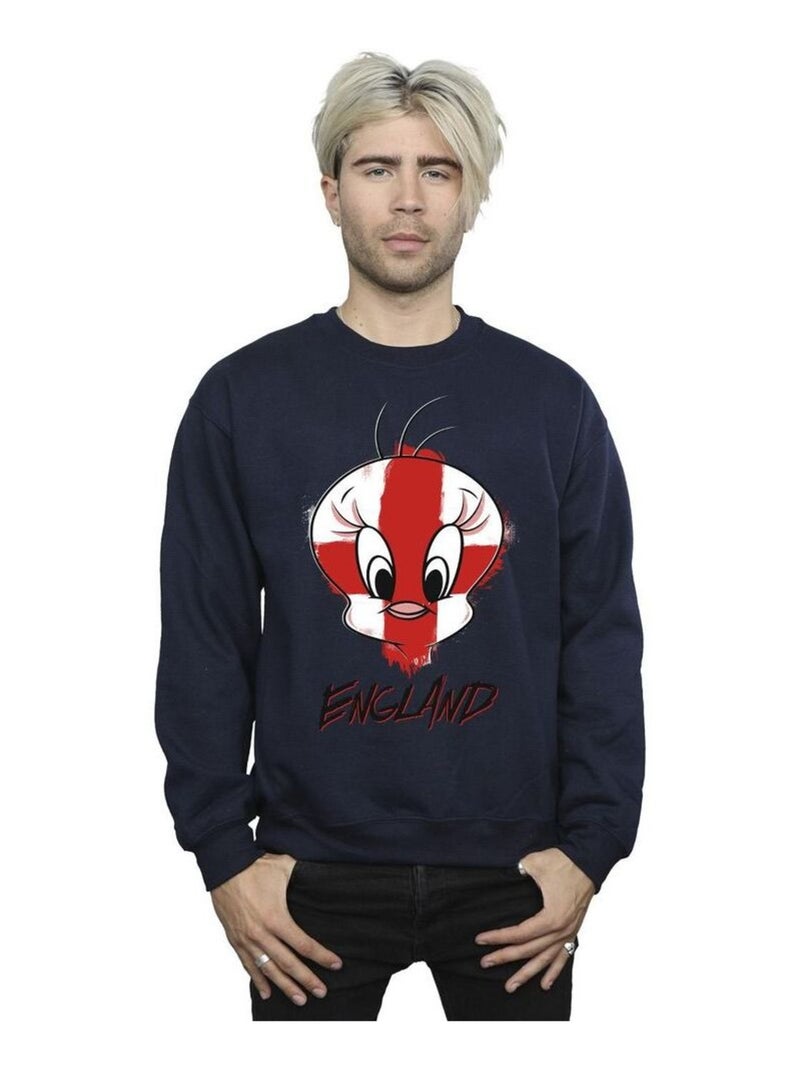 Looney Tunes - Sweat Bleu marine - Kiabi