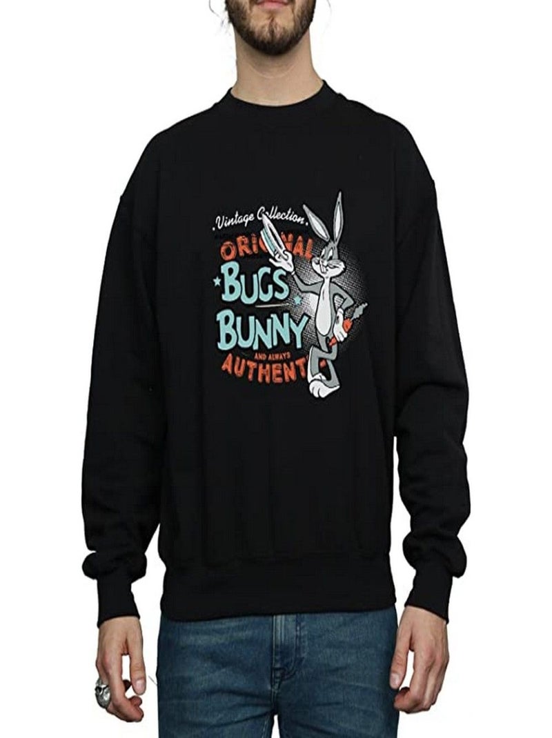 Looney Tunes - Sweat (Bugs Bunny) Noir - Kiabi