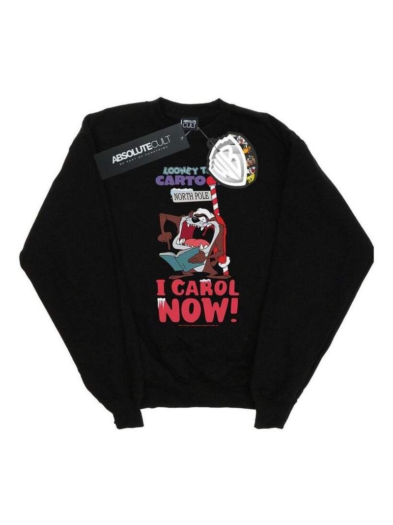Looney Tunes - Sweat CAROL NOW Noir - Kiabi
