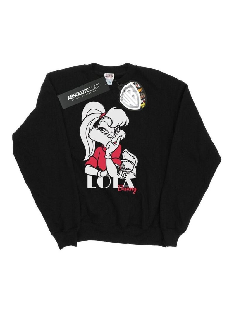 Looney Tunes - Sweat CLASSIC Noir - Kiabi