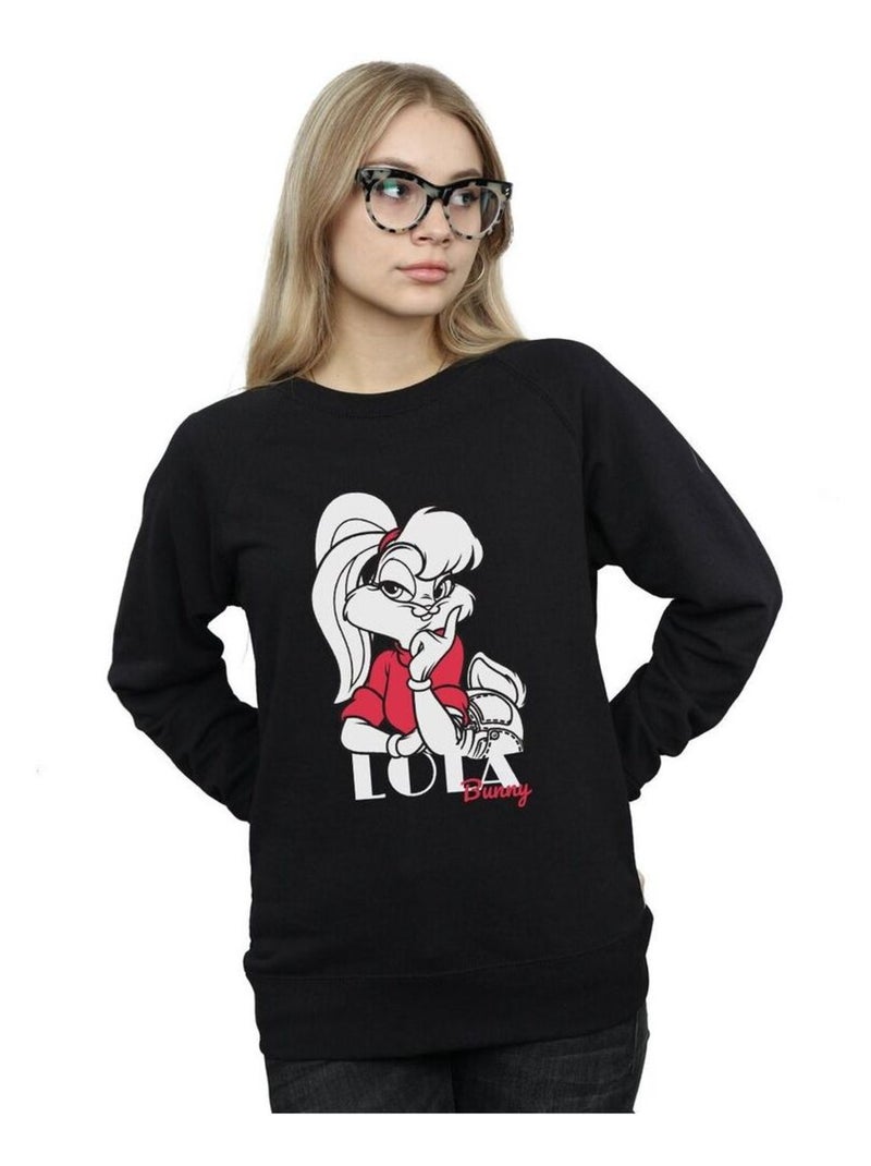 Looney Tunes - Sweat CLASSIC Noir - Kiabi
