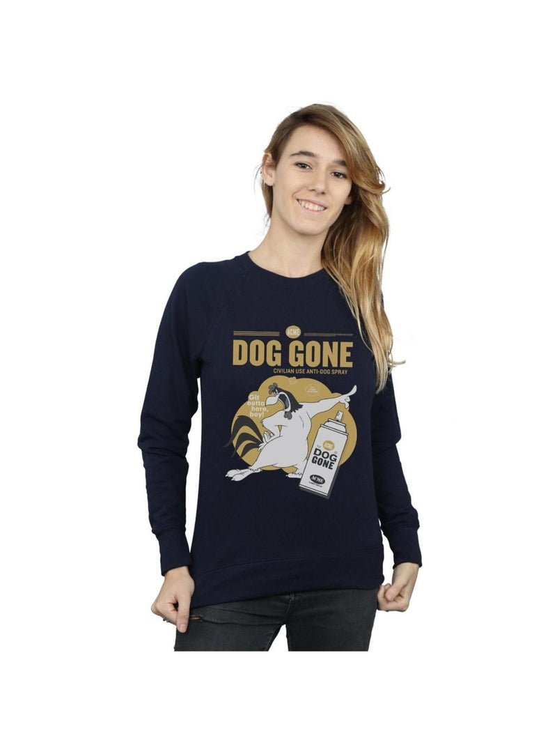 Looney Tunes - Sweat DOG GONE Bleu marine - Kiabi