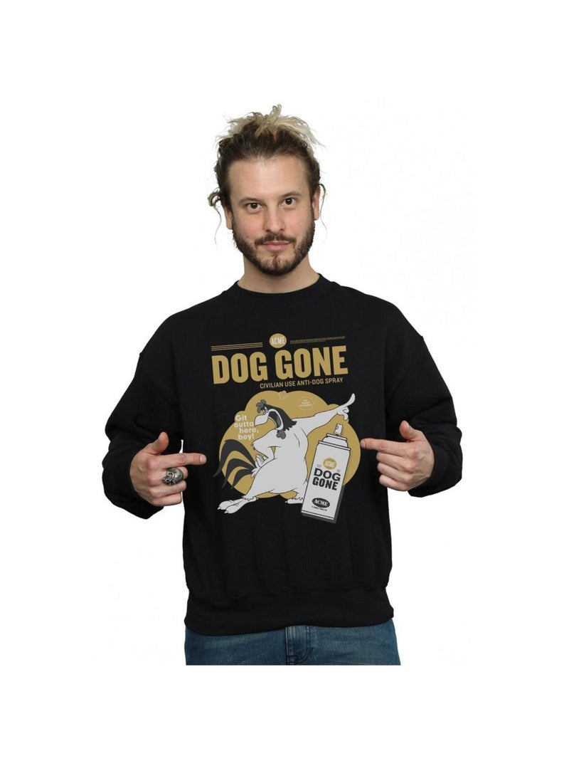 Looney Tunes - Sweat DOG GONE Noir - Kiabi