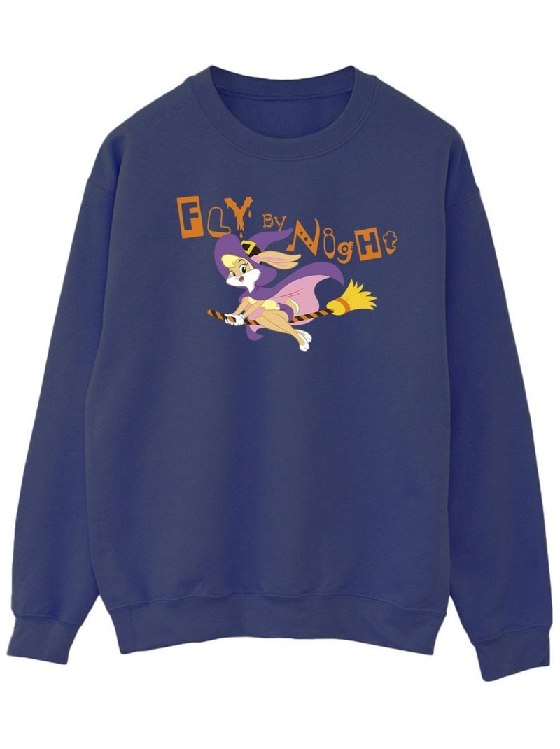 Looney Tunes - Sweat FLY BY NIGHT Bleu marine - Kiabi