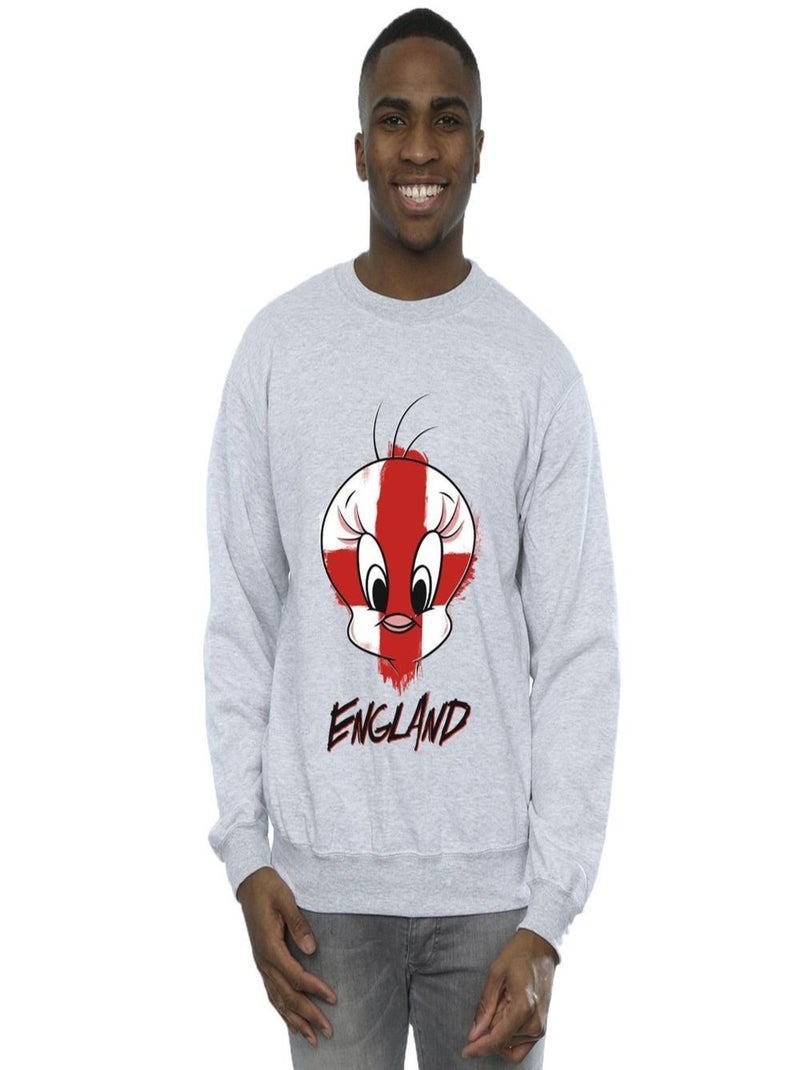 Looney Tunes - Sweat Gris chiné - Kiabi