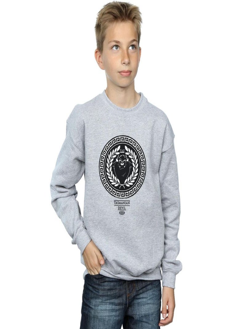 Looney Tunes - Sweat Gris chiné - Kiabi