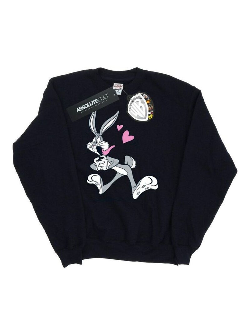 Looney Tunes - Sweat IN LOVE Noir - Kiabi