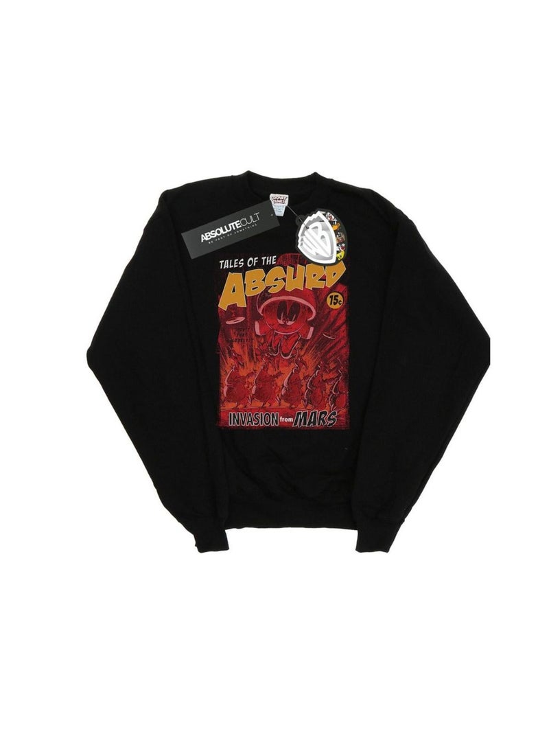 Looney Tunes - Sweat INVASION FROM MARS Noir - Kiabi