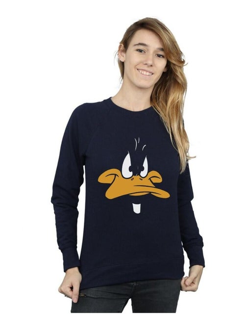 Looney Tunes - Sweat motif Daffy Duck motif/style visage (Daffy Duck) - Kiabi Looney Tunes - Sweat motif Daffy Duck motif/style visage (Daffy Duck) - Kiabi