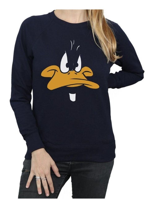 Looney Tunes - Sweat motif Daffy Duck motif/style visage (Daffy Duck) - Kiabi Looney Tunes - Sweat motif Daffy Duck motif/style visage (Daffy Duck) - Kiabi