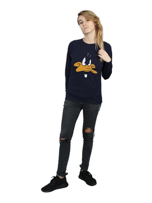 Looney Tunes - Sweat motif Daffy Duck motif/style visage (Daffy Duck) - Kiabi Looney Tunes - Sweat motif Daffy Duck motif/style visage (Daffy Duck) - Kiabi