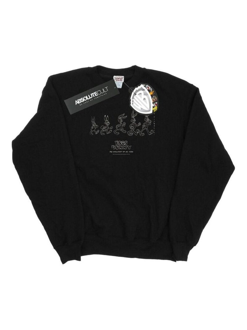 Looney Tunes - Sweat Noir - Kiabi