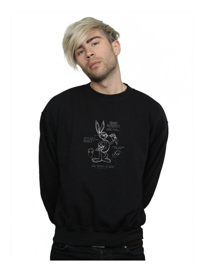 Looney Tunes - Sweat Noir - Kiabi