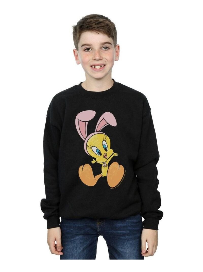 Looney Tunes - Sweat TWEETY PIE BUNNY EARS Noir - Kiabi