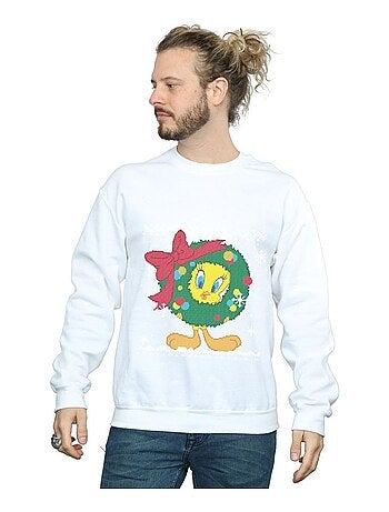 Looney Tunes - Sweat TWEETY PIE CHRISTMAS FAIR ISLE