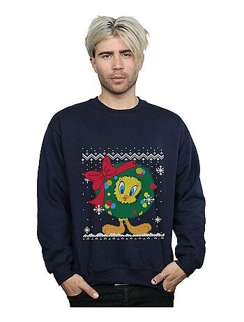 Looney Tunes - Sweat TWEETY PIE CHRISTMAS FAIR ISLE