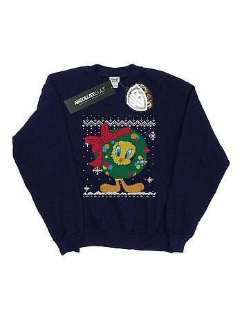 Looney Tunes - Sweat TWEETY PIE CHRISTMAS FAIR ISLE