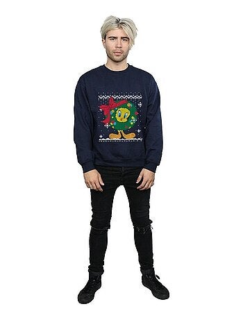 Looney Tunes - Sweat TWEETY PIE CHRISTMAS FAIR ISLE