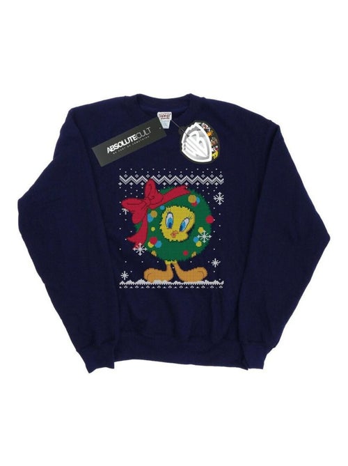 Looney Tunes - Sweat TWEETY PIE CHRISTMAS FAIR ISLE - Kiabi Looney Tunes - Sweat TWEETY PIE CHRISTMAS FAIR ISLE - Kiabi
