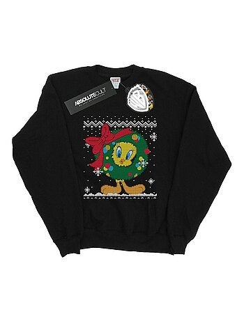 Looney Tunes - Sweat TWEETY PIE CHRISTMAS FAIR ISLE