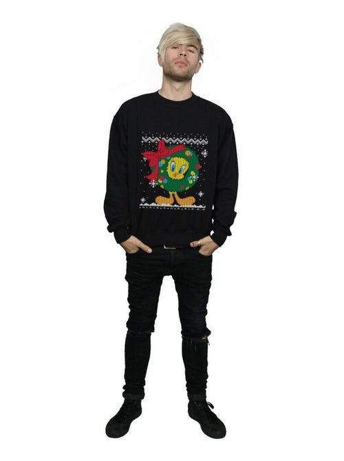 Looney Tunes - Sweat TWEETY PIE CHRISTMAS FAIR ISLE - Kiabi Looney Tunes - Sweat TWEETY PIE CHRISTMAS FAIR ISLE - Kiabi