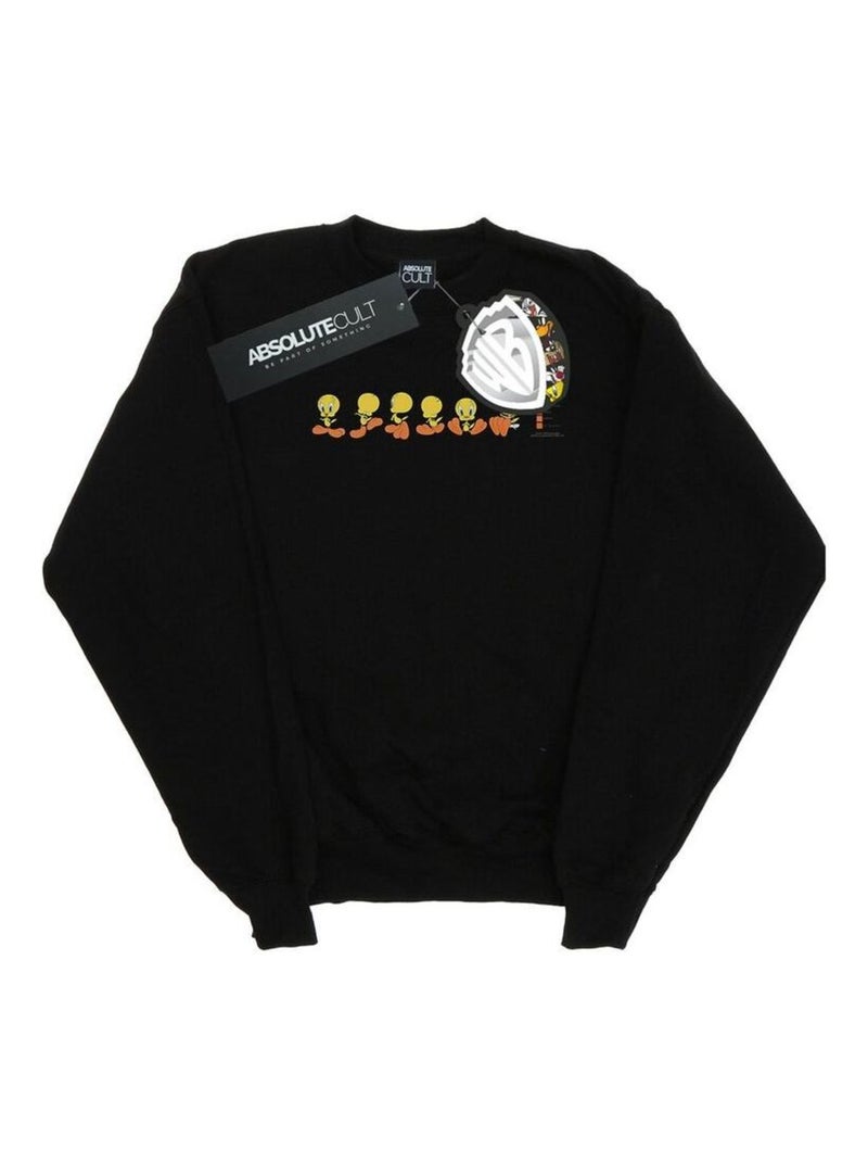 Looney Tunes - Sweat TWEETY PIE COLOUR CODE Noir - Kiabi