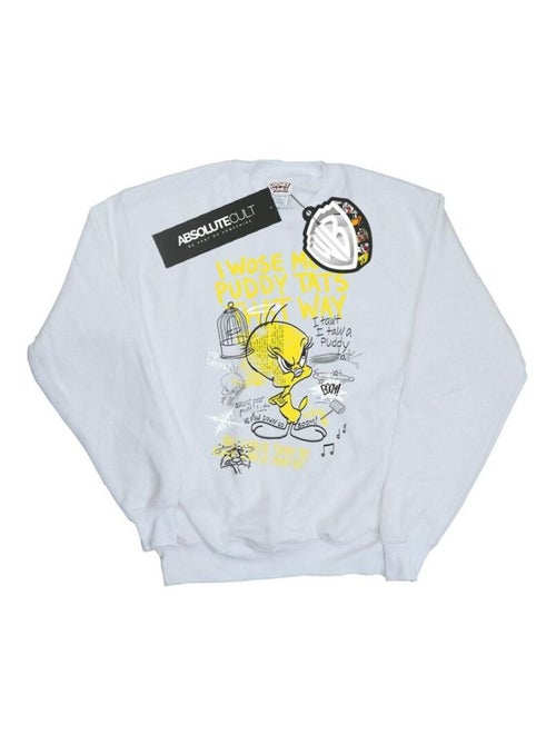 Looney Tunes - Sweat TWEETY PIE MORE PUDDY TATS - Kiabi Looney Tunes - Sweat TWEETY PIE MORE PUDDY TATS - Kiabi