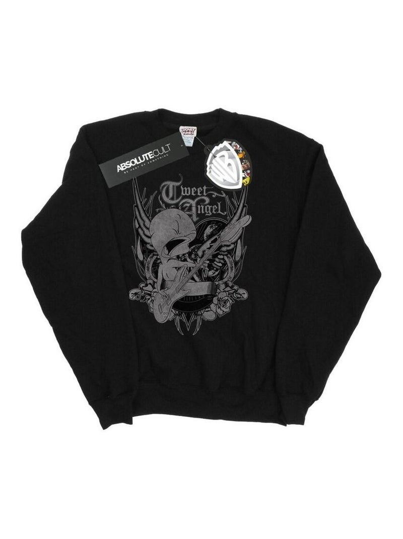 Looney Tunes - Sweat TWEETY PIE ROCK Noir - Kiabi