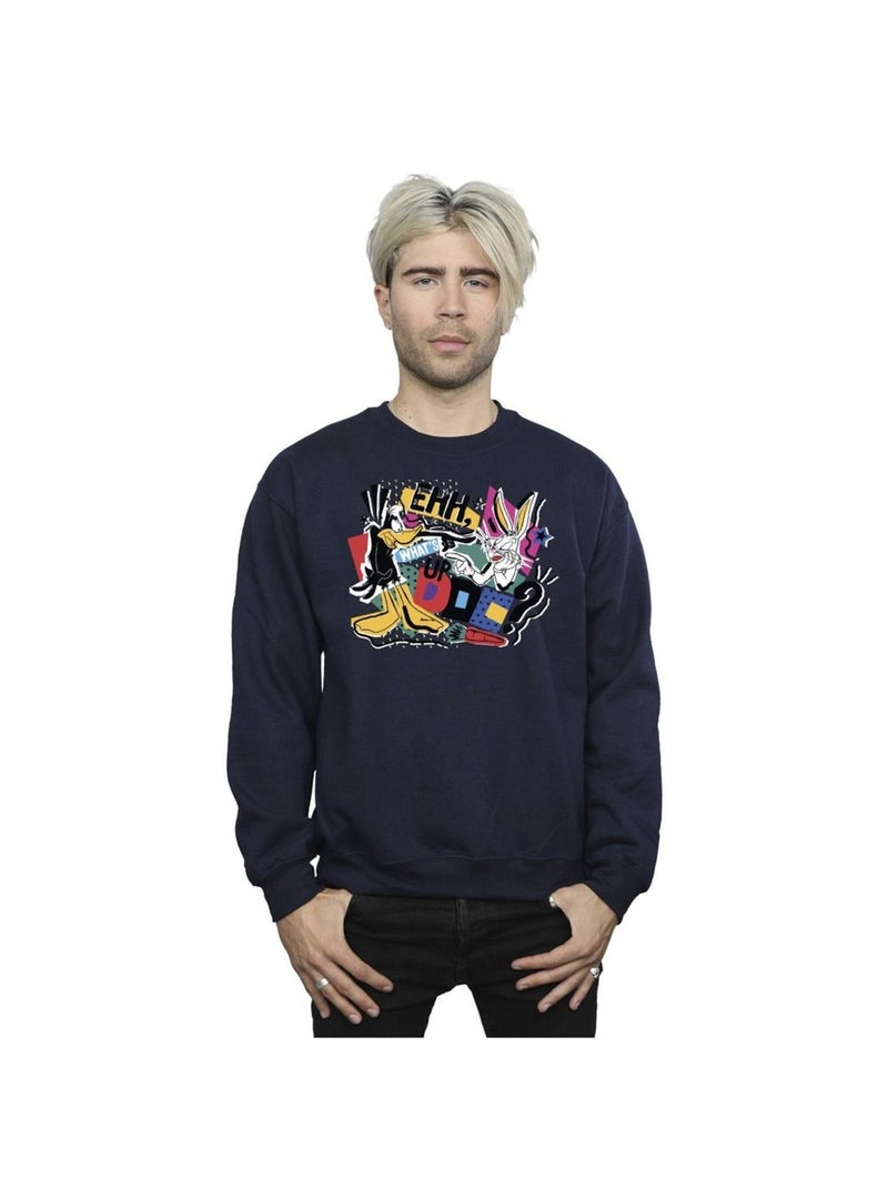 Looney Tunes - Sweat WHAT'S UP DOC Bleu marine - Kiabi